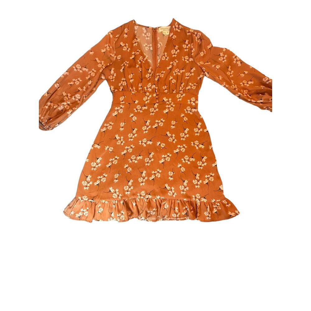 Saltwater Luxe Floral Mini Dress - Size S - Picture 15 of 16